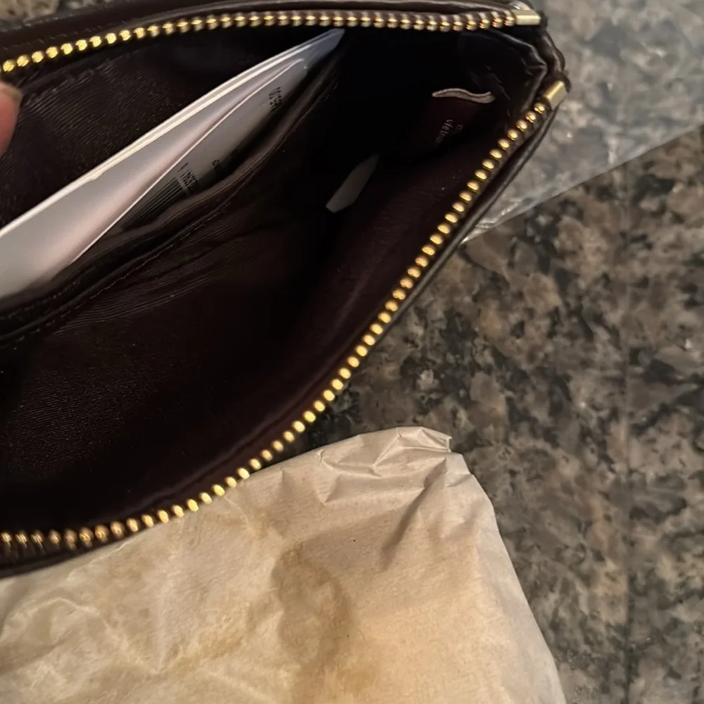 Coach wristlet classic monogram logo wristlet NWT